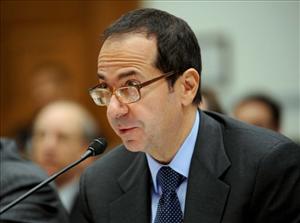 Paulson & Company, Inc. President John Alfred Paulson testifies on Capitol Hill in this file photo.