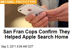 San Fran Cops Confirm They Helped Apple Search Home
