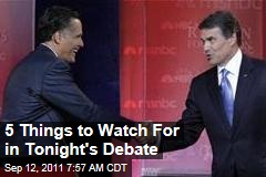 Things to Watch For in Tonights Debate