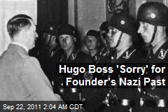 Hugo Boss 'Sorry' for Founder's Nazi Past