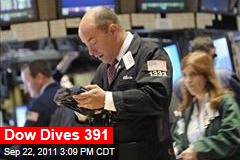 Dow Dives 391