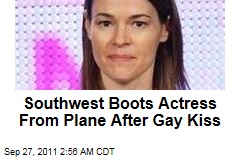 Southwest Boots Actress From Plane After Gay Kiss