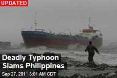Deadly Typhoon Slams Philippines