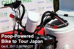 Poop-Powered Bike to Tour Japan