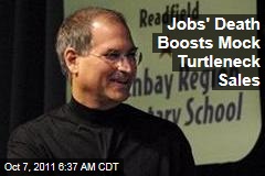 Jobs' Death Boosts Mock Turtleneck Sales