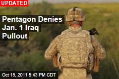 Pentagon Denies Jan. 1 Iraq Pullout