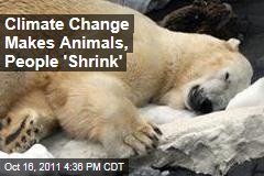 Climate Change Makes Animals, People 'Shrink'