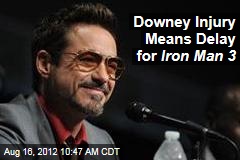 Downey Injury Means Delay for Iron Man 3