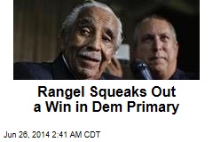 Rangel Squeaks Out a Win in Dem Primary