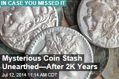 Mysterious Coin Stash Unearthed—After 2K Years