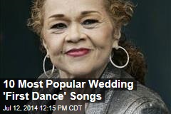 10 Most Popular Wedding 'First Dance' Songs