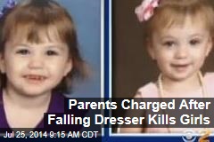 Parents Charged After Falling Dresser Kills Girls