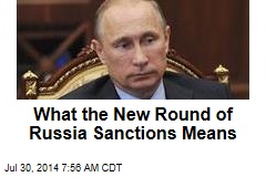 What the New Round of Russia Sanctions Means