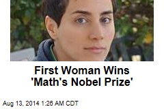 First Woman Wins 'Math's Nobel Prize'