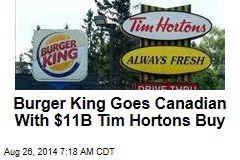 Burger King in Talks to Become Canadian