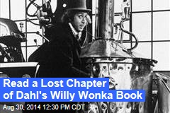 Read a Lost Chapter of Dahl's Willy Wonka Book