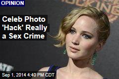 Celeb Photo 'Hack' Really a Sex Crime