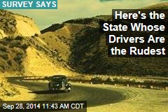 Here's the State Whose Drivers Are the Rudest