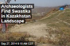 Archaeologists Find Swastika in Kazakhstan Landscape