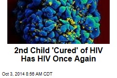 2nd Child 'Cured' of HIV Has HIV Once Again