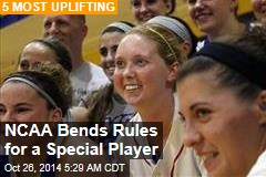 NCAA Bends Rules for a Special Player
