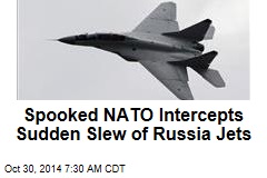 Spooked NATO Intercepts Sudden Slew of Russia Jets