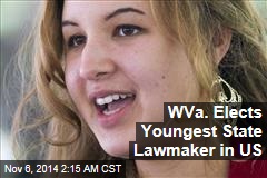 WVa. Elects Youngest State Lawmaker in US