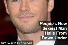 People 's New Sexiest Man Hails From Down Under
