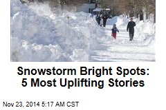 Snowstorm Bright Spots: 5 Most Uplifting Stories