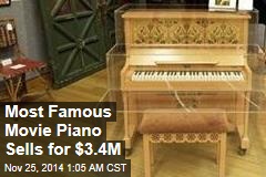 Most Famous Movie Piano Sells for $3.4M
