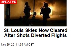 St. Louis Skies Now Cleared After Shots Diverted Flights