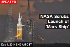 NASA's 'Mars Ship' Takes Off Today