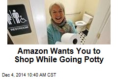 Amazon Wants You to Shop While Going Potty