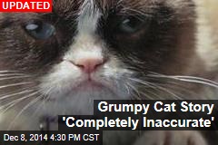 Grumpy Cat Story 'Completely Inaccurate'