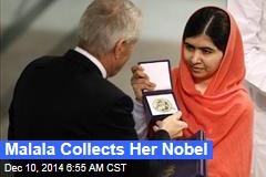 Malala Collects Her Nobel