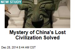 Mystery of China's Lost Civilization Solved