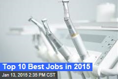 Top 10 Best Jobs in 2015