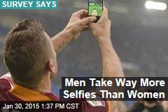 Men Take Way More Selfies Than Women