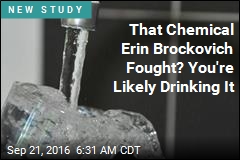 That Chemical Erin Brockovich Fought? You're Likely Drinking It