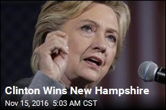 Clinton Wins New Hampshire