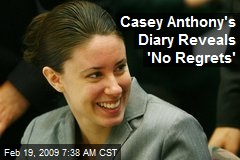 Casey Anthonys Diary Reveals No Regrets