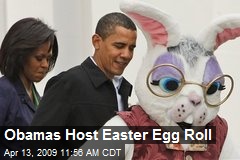 obamas host easter egg roll newser president obama hosted his