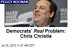 democrats real problem chris christie new jersey governor is going